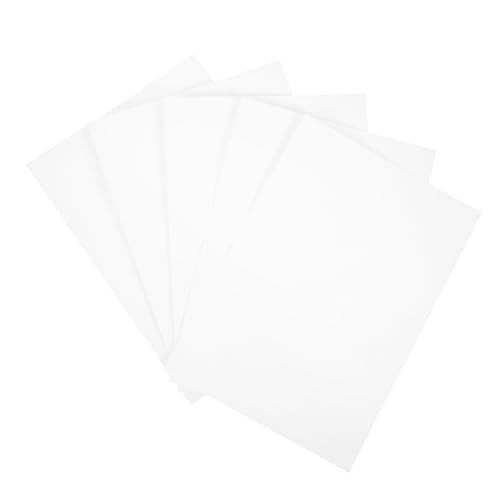 CAXUSD 5pcs Shredder Lubricating Sheets Shredder Oil Sheet Lubricating Papers Lubricant Gear Lubricant