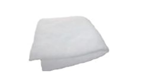 4x Filter für Dunstabzugshaube zuschneidbar - Abzugshaube Filter universell einsetzbar - Dunstabzugsfiltereinlage - Fett-Filtermatte - weißer Dunstfilter (4 Stück)