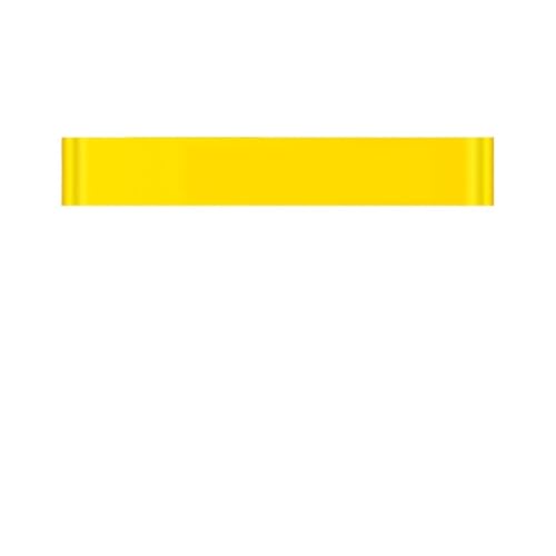 Zymjzbetic Banda de Resistencia Bandas de Resistencia for Gimnasio, 1/5 Uds., Bandas de Ayuda elásticas for Yoga, Equipo de Entrenamiento de Ejercicio de Goma(1pcs-Yellow)