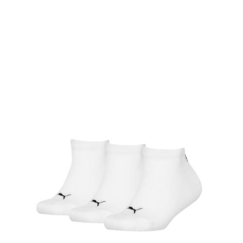 Puma Invisible 3P, Calzini Unisex - Bambini E Ragazzi, White - New, 27-30