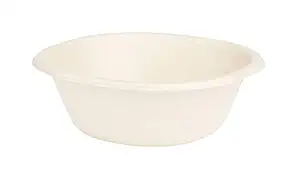 e kysa basics Disposable Hard Paper Bowl, 180 ml, Set of 25, Beige
