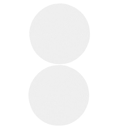 Frcolor 2枚 シリコーン蒸し器用パッド 耐熱防水蒸籠 くっかないクッキング 蒸し器ライナー 蒸し料理用アクセサリー 繰り返し使用可能