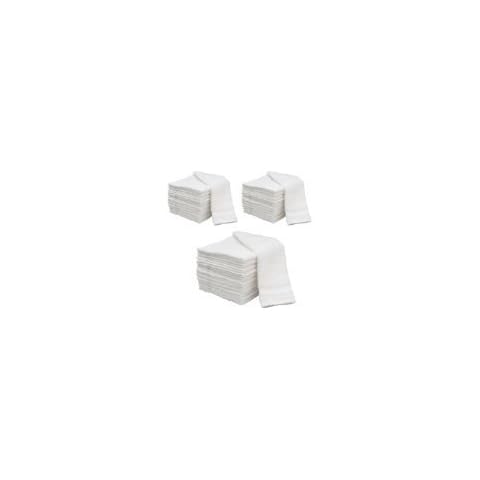 15x25 WHITE 100% RING SPUN COTTON STANDARD PREMIUM HAND TOWELS (5 DOZEN - 60 PACK) By OMNI LINENS Cover