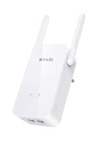 Tenda PH5 AV1000 Wi-Fi Powerline Adapter Kit with Gigabit Ports, Wi-Fi Powerline Booster, Broadband/WiFi Extender, Plug and Play, Up to 300m range, for HD/3D/4K Video Streaming and Gaming, UK Plug
