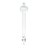 Chemglass CG-1203-21, Chromatography Column, 0.50' ID, 10' Effective Length, 100mL Reservoir, 35/20 Joint, 2mm...