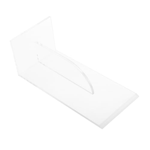CLISPEED 1 Pieza Pastel más Suave raspador de glaseado para Decorar Pasteles Accesorios Fondant más Suave extensión nivelador Pastel Claro más Suave raspador de Pastel acrílico Transparente