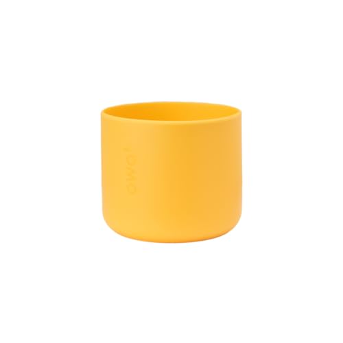 Image of Owala Silicone Boot Accessory for Stainless Steel Water Bottles, Anti-Slip Dent Protective Sleeve, Protects Owala FreeSip , Yellow, Made for Owala 40 Oz Water Bottle