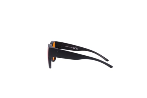 Image of BRADDELL UV Blue Light Blocking Clip-on Amber Fit over Glasses for Driving Car Headlight Glare and Light Sensitivity