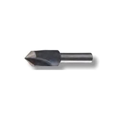 Cleveland C46150 1003 General Purpose Single End Countersink, 1/4 in Dia Body, 0.188 in Dia Shank, 3 Flutes, 60 deg Included, HSS (Each)