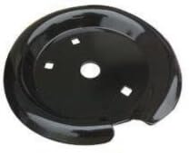 Bello Giardino Federplatten-Metallplatte – schwarzer Metallfederteller zur Spielplatzfeder-Montage – robuste Pulverbeschichtung, witterungsbeständig, einfache Montage, sichere Verbindung Feder