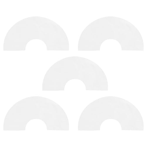 VALICLUD 5 Piezas Abanico Plegable de Sublimación en Papel Blanco sin Marco para Ambientación y Eventos, Tamaño 13x26 Pulgadas, Adecuado para Transferencia de Calor y Manualidades DIY