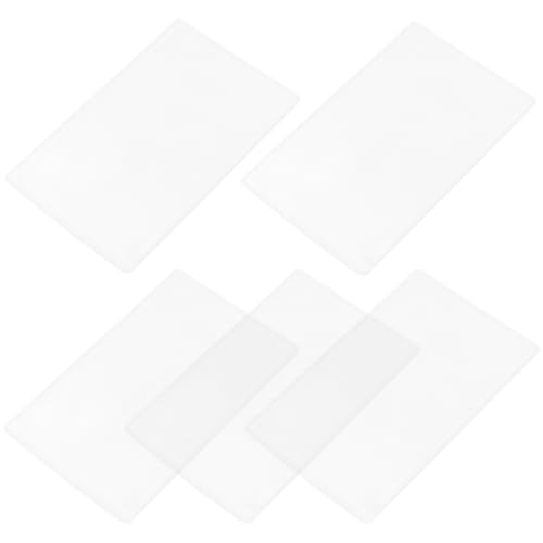 Supvox Visitenkartenhülle Kunststoff Transparent 5 Stück...