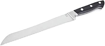 TB Tarrerias Bonjean Maestro Ideal Bread Knife Large Kitchen Knife with Elegant Gift Box, Sharp Forged Carbon Stainless Steel Cake Knife, 6 Inch