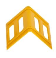 box edge protector - plastic corner guards, durable protection for boxes, furniture and edges (pack of 50)