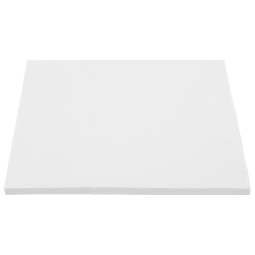 Homoyoyo Azulejo Cerámico Blanco 15X15 CM para Pintura y Proyectos DIY, Placa Resistente para Decoración y Arte Manual