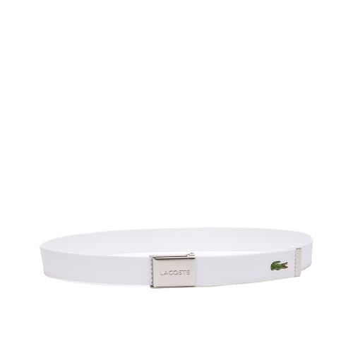 Lacoste Men's L.12.12 Textile Signature Croc Logo Belt2