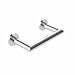 Newport Brass 36-28/03N Priya Tissue Holder Double Post with Pivoting Roller, Polished Brass