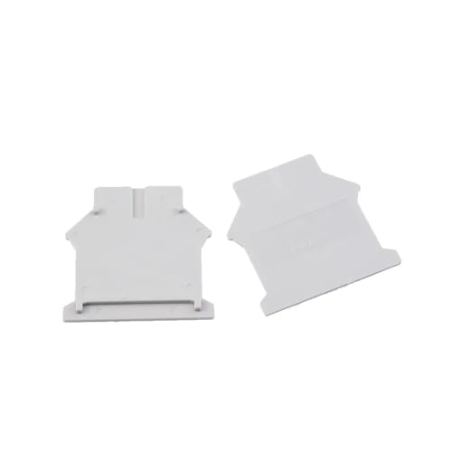 D-UK16 plaque de protection pour bornier rail DIN en lot de 10 pièces