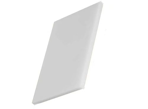 Panneau ABS blanc 300x300mm feuille plastique durable pour projet de bricolage
