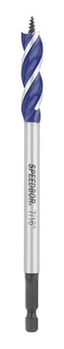 IRWIN SPEEDBOR Tri Flute Wood Drill Bit 7/16
