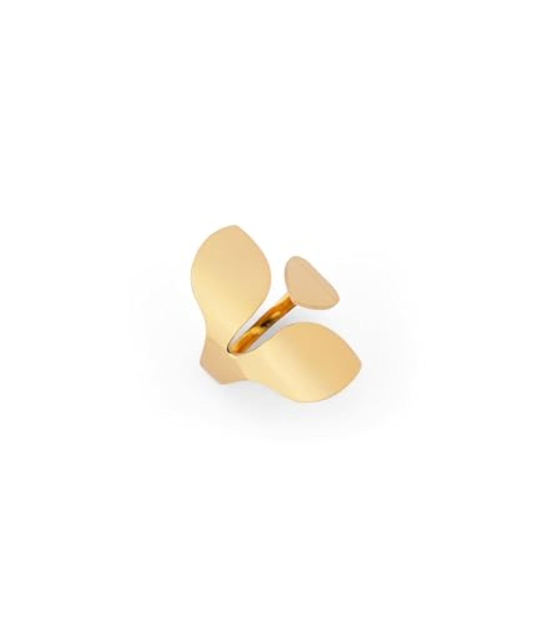Women's Leafy Statement Ring, Gift for Her