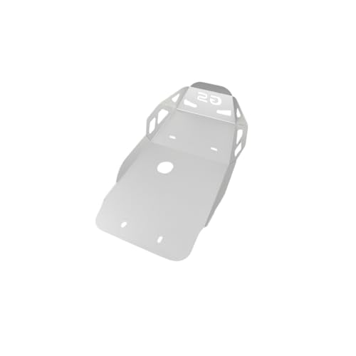 Moteur Garde pour BMW F800GS 2024-2026 : plaque antidérapante de protection châssis moto argenté