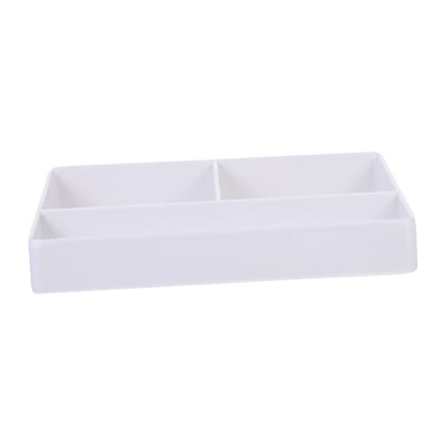 Cabilock Tea Bag Storage Box Tea Holder Organizer Coffee Tea Organizer Coffee Condiments Organiser Sugar Packet Organizer Coffee Condiment Organizer Tea Organizers Tea Boxes White Pvc