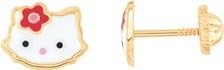 Calame – Hello Kitty – Children's Earrings Gold 375/1000 0,30g – gold screws – 29la571jl
