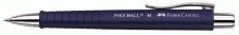 Faber-Castell Kugelschreiber POLY BALL, Mine: M, Schaftfarbe: blau