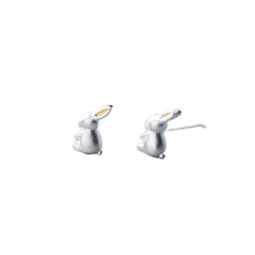 Cadeau femmes boucles d'oreilles lapin argent 925 anniversaire