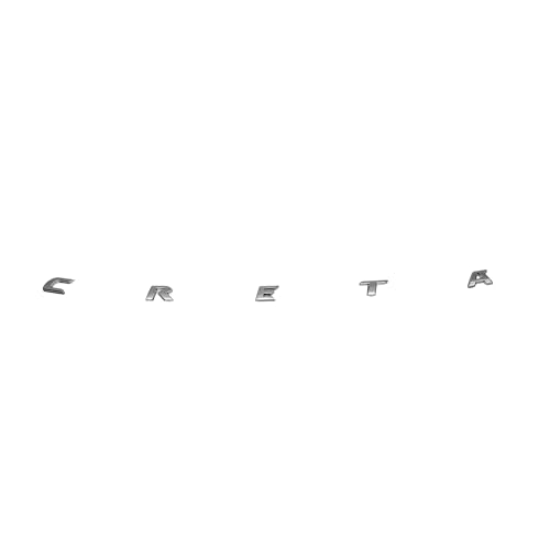 Image of Creta Self Adhesive | Metal Sticker Logo Badge 3D Emblem Car Sticker