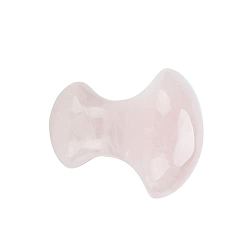 Natudeco Piedra De Masaje De Cristal De Cuarzo, Piedra De Relajación En Forma De Seta, Herramienta De Masaje De Piedra para Masaje Facial, Herramienta Gua Sha para Cara, Ojos Y Cuerpo - imagen 7