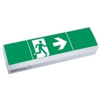 Boîtier LED 51011 CG-S avec 3 pictogrammes de secours 4x1W