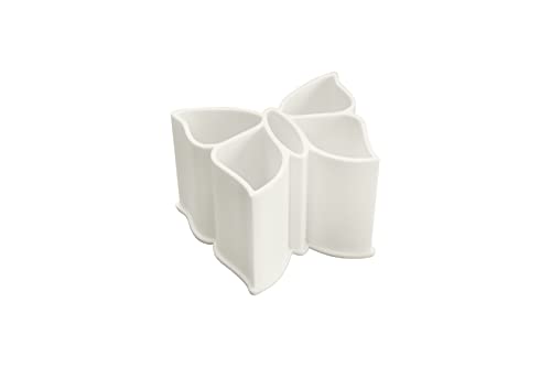 SplashNcolor Bodenloser Schmetterling Schüttbecher für Acrylfarbe, Acrylfarbe, auslaufsicher, offener Becher (5 Farbschlitz) Cover