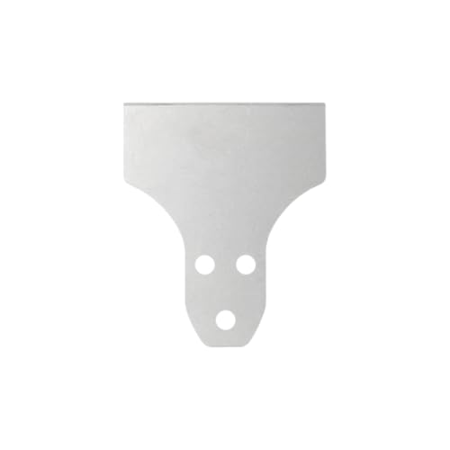 DAZZLEEX Grattoir de sol incurvé robuste pour perceuse à carrelage - Ciseau plat électrique - Marteau d'escalade, pelle à carrelage (tête de coupe de 10,2 cm)