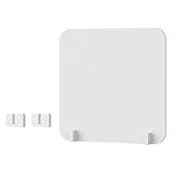 Oshhni Panel de privacidad para mampara de Escritorio, Protector para mostrador de Caja, Pantalla Protectora para exámenes de Estudiantes en aulas, 40x40cm