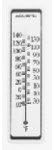 CHANEY INSTRUMENT CO., CHANEY INDOOR/OUTDOOR THERM., Part No. 419435 (Catalog Category: THERMOMETERS RAIN GUAGES CLOCKS )