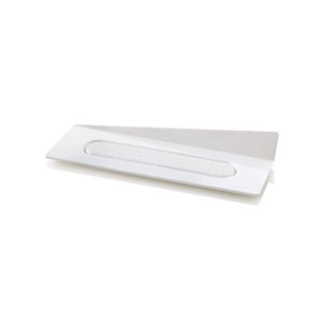 Set 100 Vassoi per monoporzioni Rettangolari 140x40 mm Bianchi Silikomart Professional