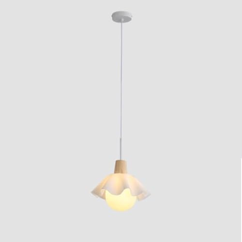 Source de lumière suspendue design à fleurs pour étude et salon moderne