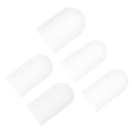 SEWOART 5個隔熱防滑手指保護カバー シリコン製フィンガーカバー ギター演