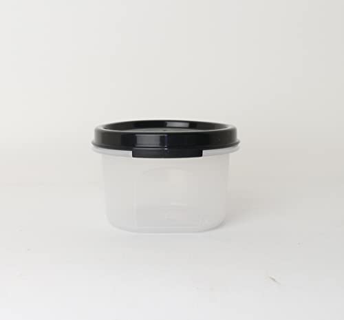 TUPPERWARE Eidgenossen Circular 1x 200ml Trockenlagerung Vorratsdose + Kugelschreiber metallic blau touch