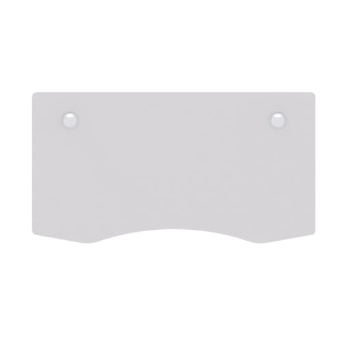 Plateau de bureau ergonomique blanc contre le mal de dos en bois Sens Original