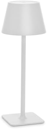 Luminária Mesa LED Recarregável Touch 3 Cores Dimerizável IP44