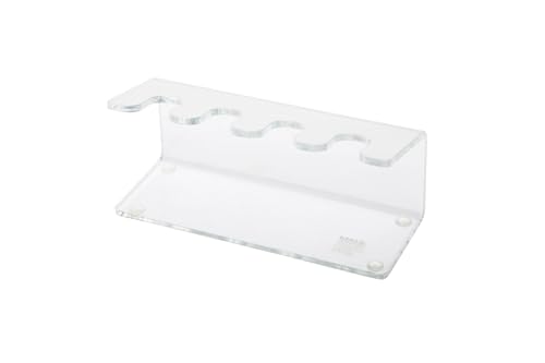 Maul 19593 05   Soporte para sellos de oficina (estable, para 4 sellos), transparente