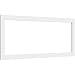 Ekena Millwork WALP36X14X037PRE Prescott Decorative Wall Panel (Two-Piece), 36"W x 14"H x 3/8"P