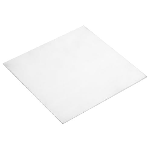 uxcell 1Pcs GR1 Titanium Plate Sheet, 100x100x1.5mm Titanium Alloy Metal Sheet for Industrial Machinery Metalworking (4