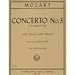 Mozart W.A. Concerto No3 in G Major K. 216 Violin Piano cadenzas by Eugene Ysaye Zino Francescatti