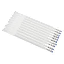 Image of Steam Refill /Hot /Magic Pen /Invisible /Removable Ink Pen /Tailor Chalk for Fabric /Cloth /Garments /Tailors(Packet of 50Pcs) (White)