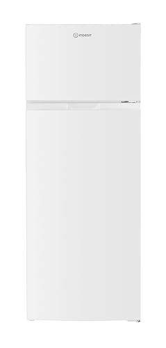 Indesit I55T0 412W – Frigorifero Doppia Porta 206L, Libera Installazione, Classe E, Bianco, Cassetto FreshSpace – 143x55x55,5 cm (AxLxP)
