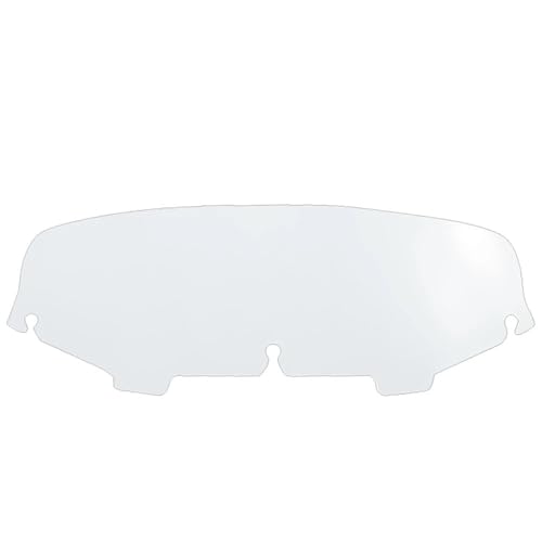 Pare-brise pour moto Touring FLHX FLHT déflecteur ondulé de 4,5 à 13 pouces